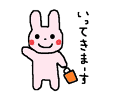 Every day of the Loose rabbit sticker #7546469