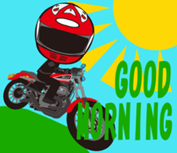 MOTO! BIKE! RACE! I LIKE motorcycle!3 sticker #7547076
