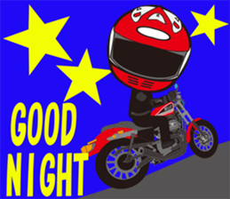 MOTO! BIKE! RACE! I LIKE motorcycle!3 sticker #7547077