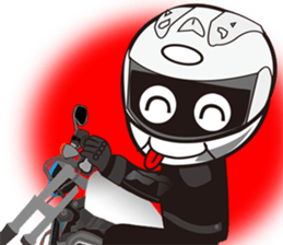 MOTO! BIKE! RACE! I LIKE motorcycle!3 sticker #7547078