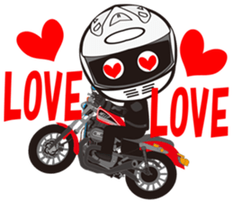 MOTO! BIKE! RACE! I LIKE motorcycle!3 sticker #7547084