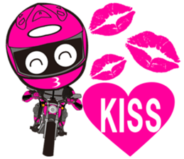 MOTO! BIKE! RACE! I LIKE motorcycle!3 sticker #7547088