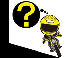 MOTO! BIKE! RACE! I LIKE motorcycle!3 sticker #7547091