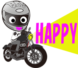 MOTO! BIKE! RACE! I LIKE motorcycle!3 sticker #7547097