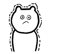 White Bear and Snake :) sticker #7547148