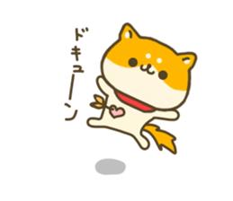 dog Shiba inu sticker #7547236