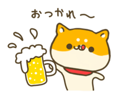 dog Shiba inu sticker #7547238