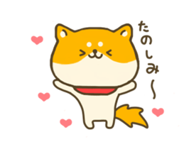 dog Shiba inu sticker #7547241