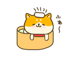 dog Shiba inu sticker #7547251