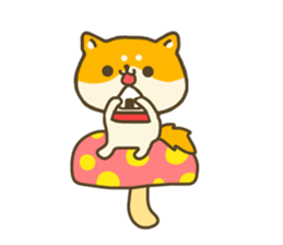 dog Shiba inu sticker #7547252
