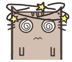 Lotte cat, The long long cat sticker #7547428