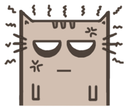 Lotte cat, The long long cat sticker #7547433