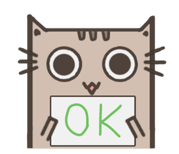 Lotte cat, The long long cat sticker #7547442