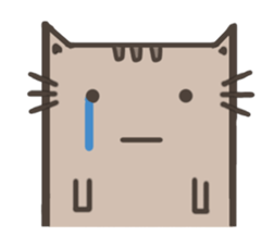 Lotte cat, The long long cat sticker #7547444