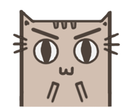 Lotte cat, The long long cat sticker #7547446