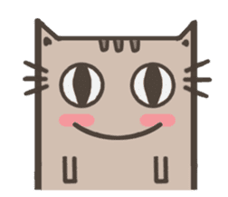 Lotte cat, The long long cat sticker #7547447