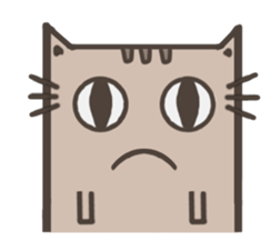 Lotte cat, The long long cat sticker #7547448