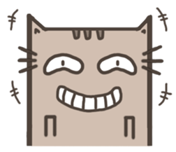 Lotte cat, The long long cat sticker #7547451