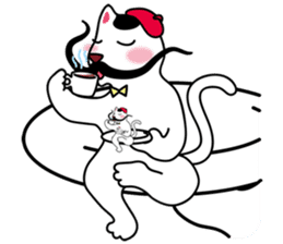 The Magic Dali-Cat sticker #7547541