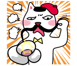 The Magic Dali-Cat sticker #7547544