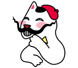 The Magic Dali-Cat sticker #7547547
