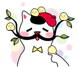 The Magic Dali-Cat sticker #7547555