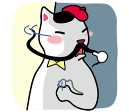 The Magic Dali-Cat sticker #7547558