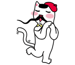 The Magic Dali-Cat sticker #7547563