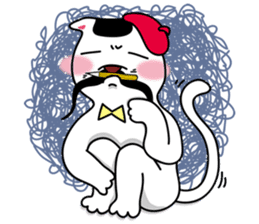 The Magic Dali-Cat sticker #7547566