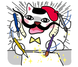 The Magic Dali-Cat sticker #7547570