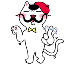 The Magic Dali-Cat sticker #7547575