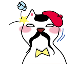 The Magic Dali-Cat sticker #7547576