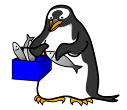 Gentoo Penguin Sticker vol.2 sticker #7547637