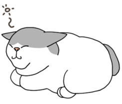 A cute world out of cat 2 sticker #7547709