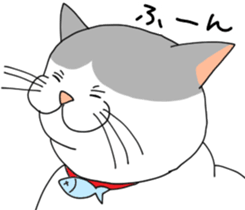 A cute world out of cat 2 sticker #7547730