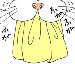 A cute world out of cat 2 sticker #7547732