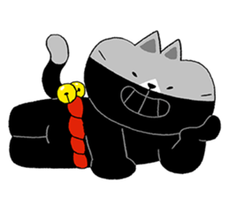Ninja Cat & Samurai Rabbit sticker #7547904