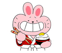 Ninja Cat & Samurai Rabbit sticker #7547910