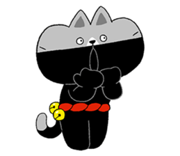 Ninja Cat & Samurai Rabbit sticker #7547913