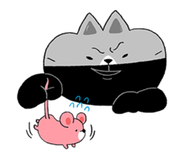 Ninja Cat & Samurai Rabbit sticker #7547915