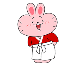 Ninja Cat & Samurai Rabbit sticker #7547918