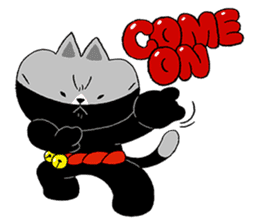 Ninja Cat & Samurai Rabbit sticker #7547931