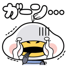 Cute plump gull sticker #7548238