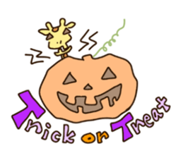 Life of cute giraffe 10th.Autumn sticker #7548382