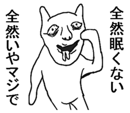 Annoying rabbits. sticker #7548816