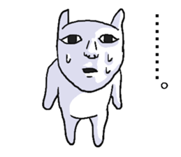 Annoying rabbits. sticker #7548818