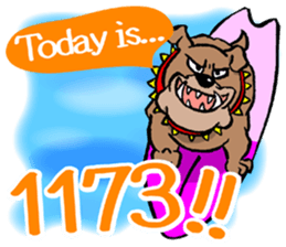 Breeds,Surfer sticker #7549021