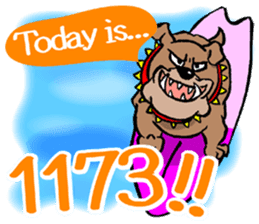 Breeds,Surfer sticker #7549021