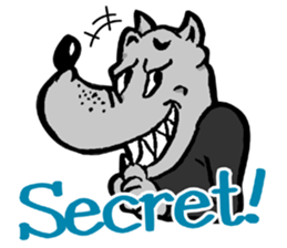 Breeds,Surfer sticker #7549022