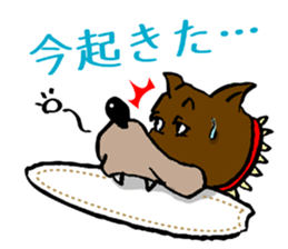 Breeds,Surfer sticker #7549044